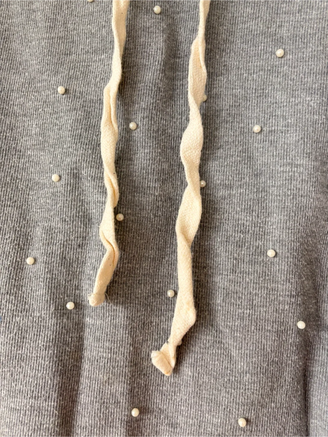 Zara Trafaluc Grey Pearl Hoodie image indicator(4)