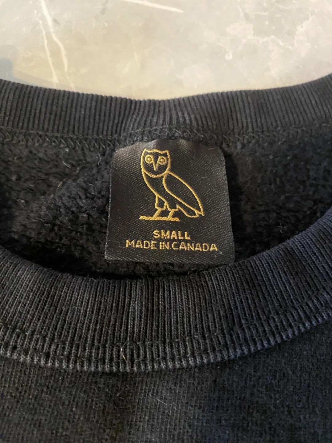 OVO Crewneck - Black, Size Small image indicator(2)