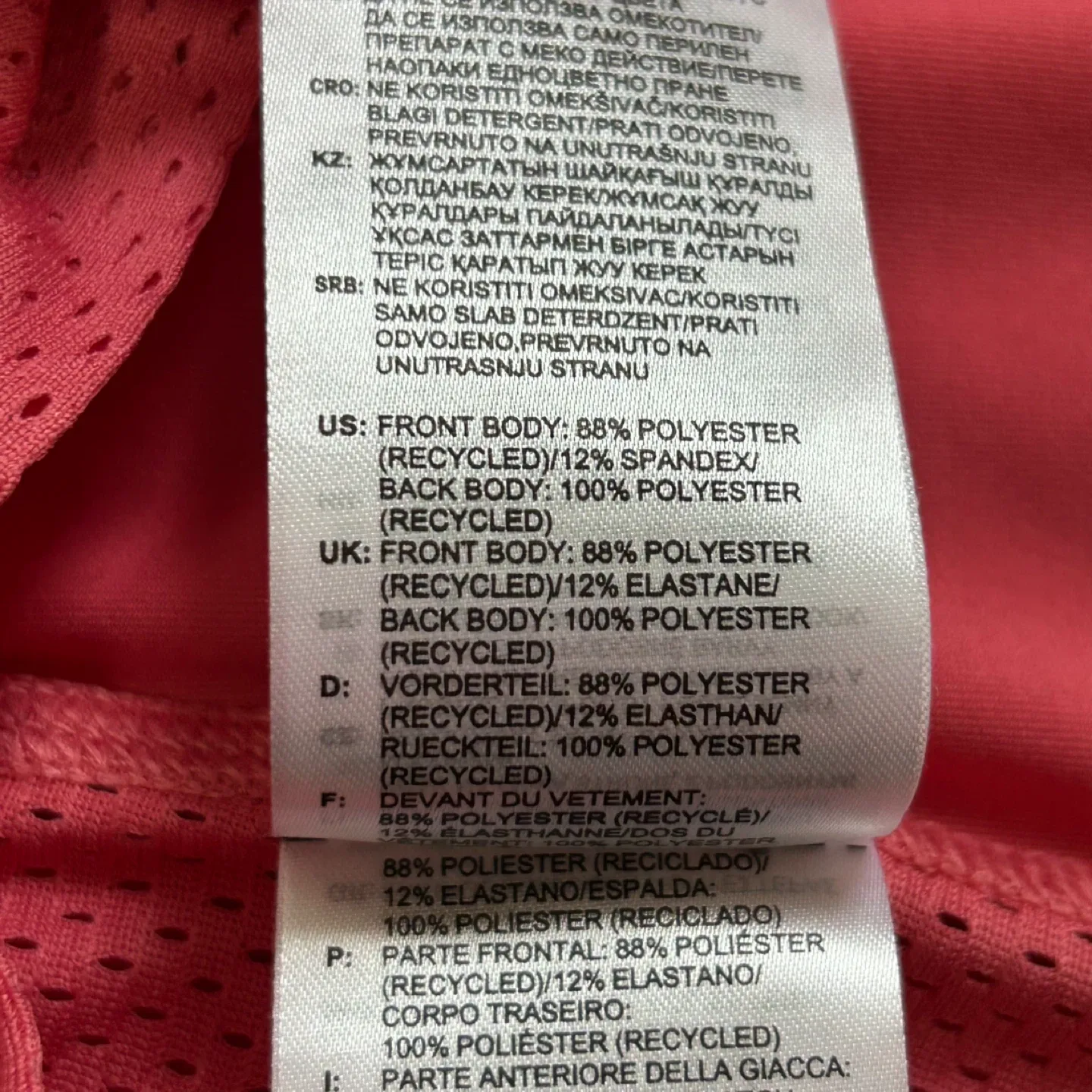 Adidas Pink Training T-Shirt Size S image indicator(7)