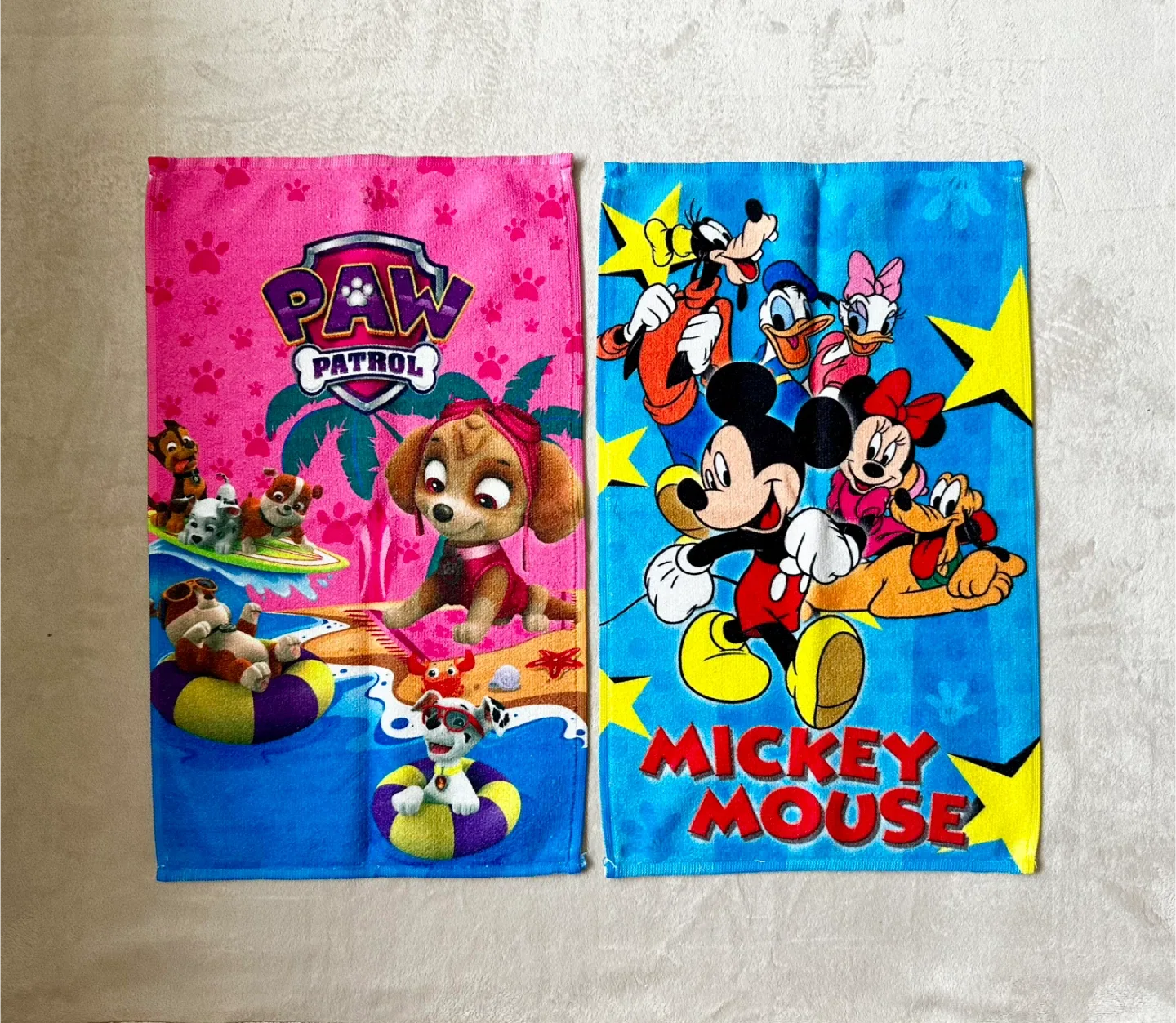 Paw Patrol & Mickey Mouse Towels - Kids thumbnail