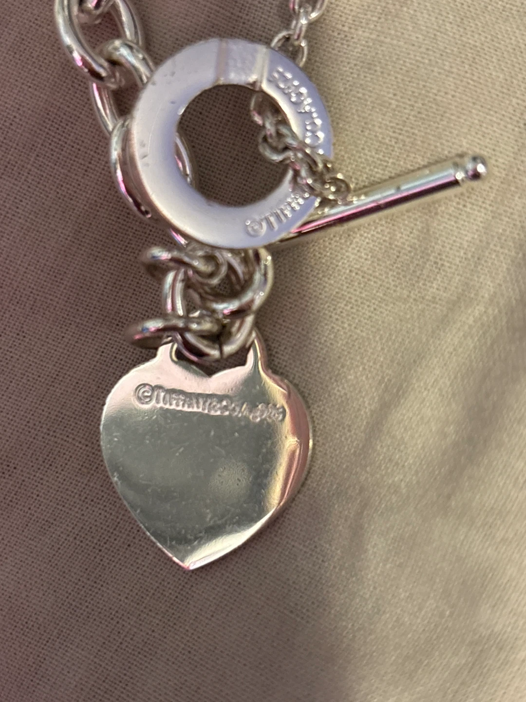 Tiffany & Co. Heart Tag Toggle Necklace - photo 3