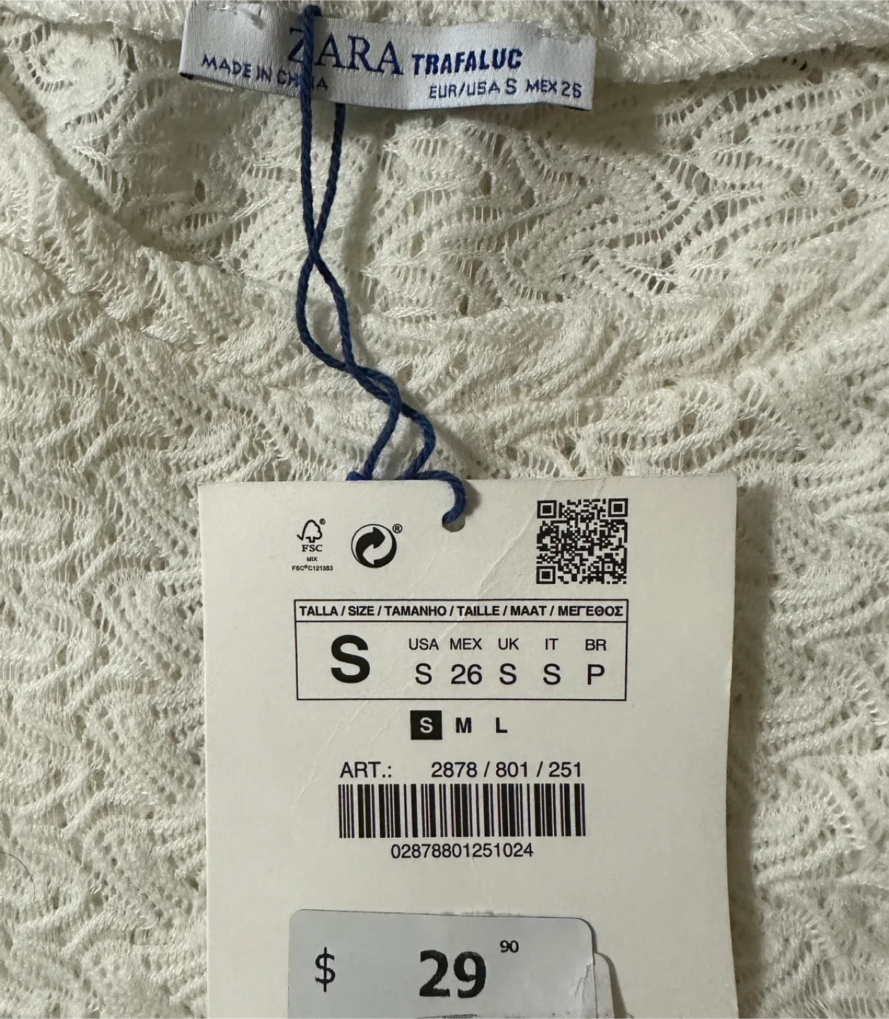 Zara Knit Top - Size S image indicator(2)