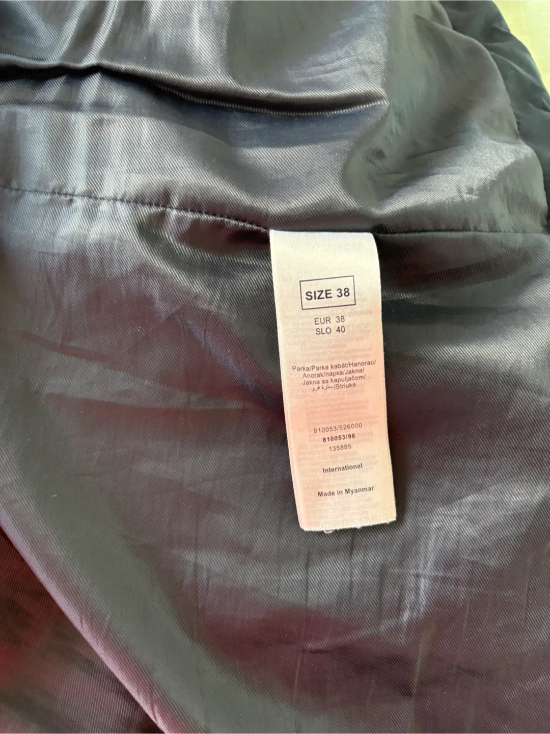 Orsay Blue Puffer Coat with Faux Fur Hood image indicator(5)