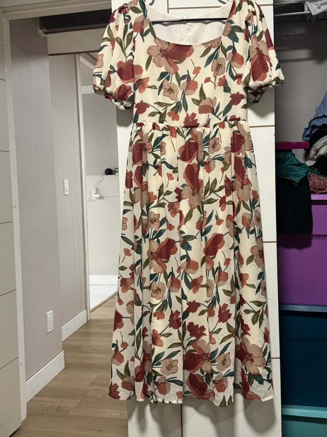 Floral Print Dress - Size Small image indicator(2)