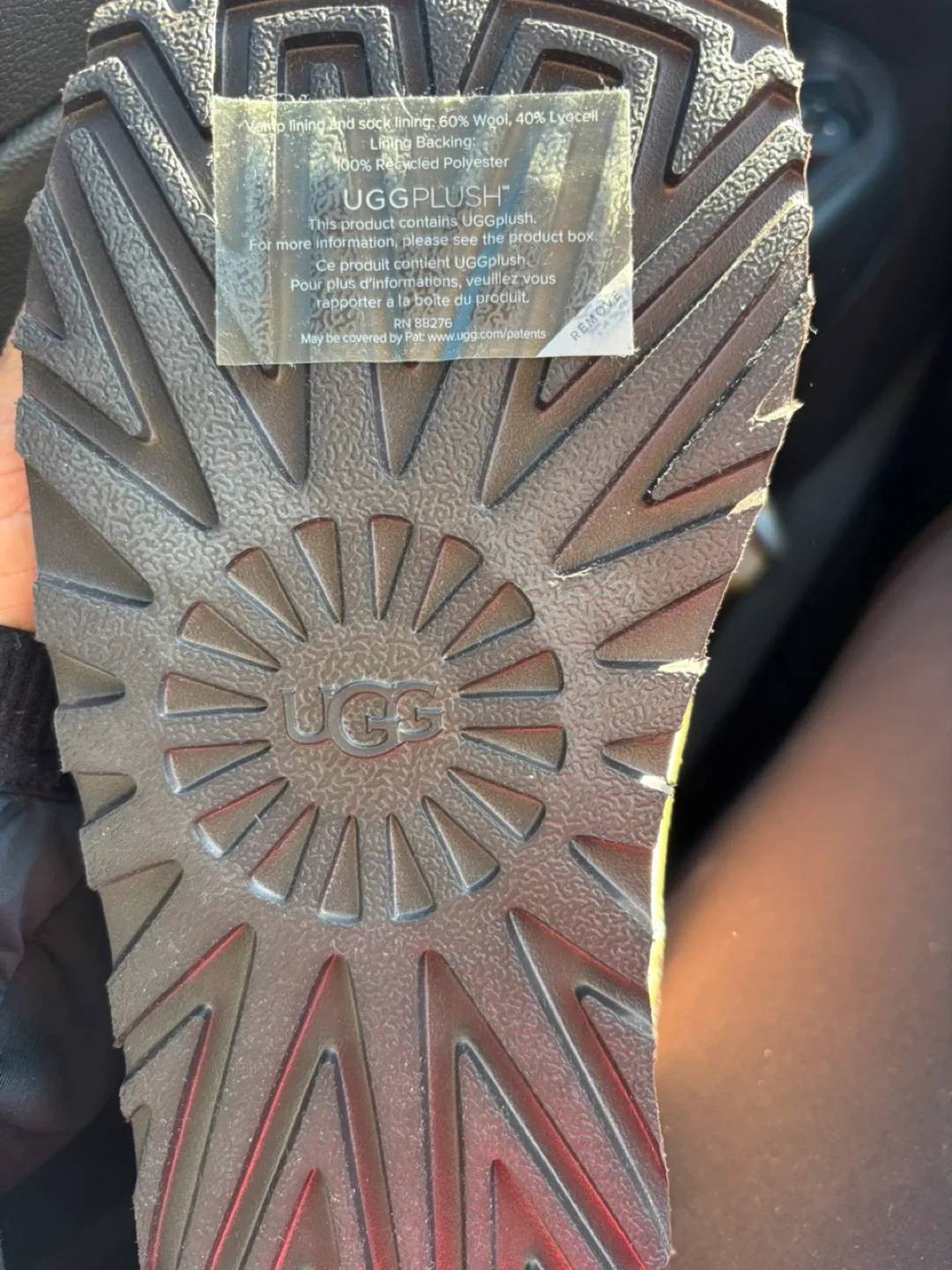 UGG Brown Mini Boots, Size 8 image indicator(5)