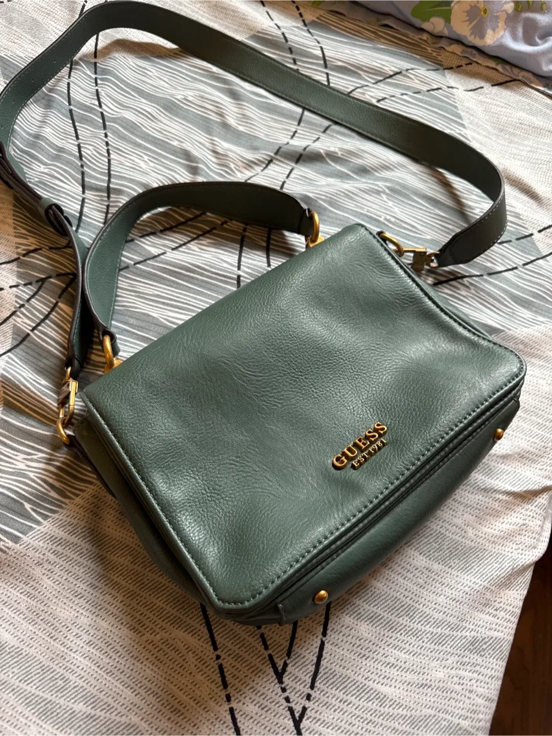 Guess Green Crossbody Bag