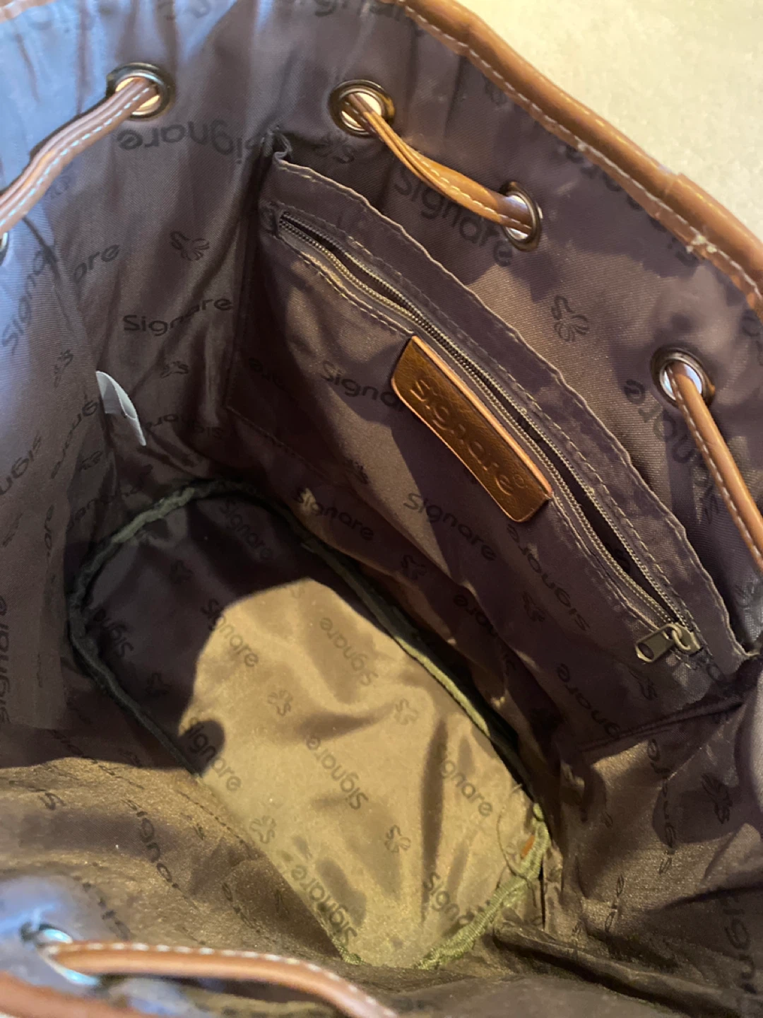 Equestrian Horse Drawstring Backpack - photo 3