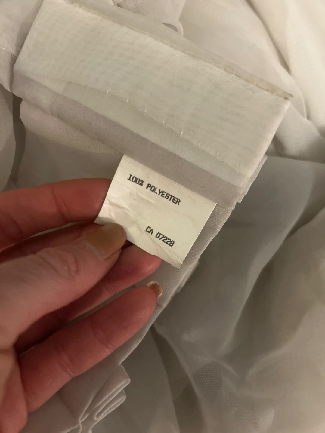 Vintage Sheer Bay Window Curtains – 3 Pleated Panels w/ Weights image indicator(3)