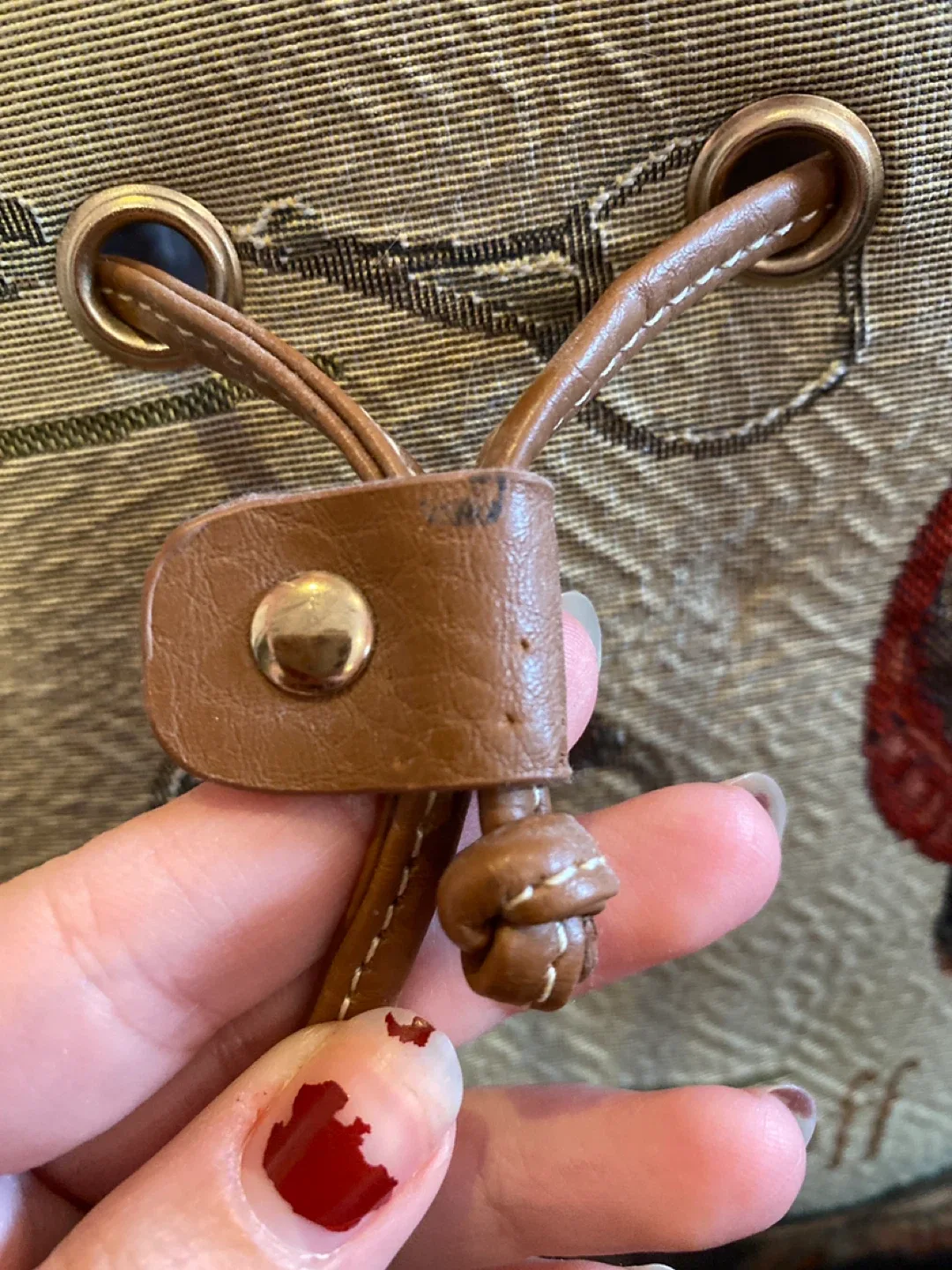 Equestrian Horse Drawstring Backpack image indicator(5)