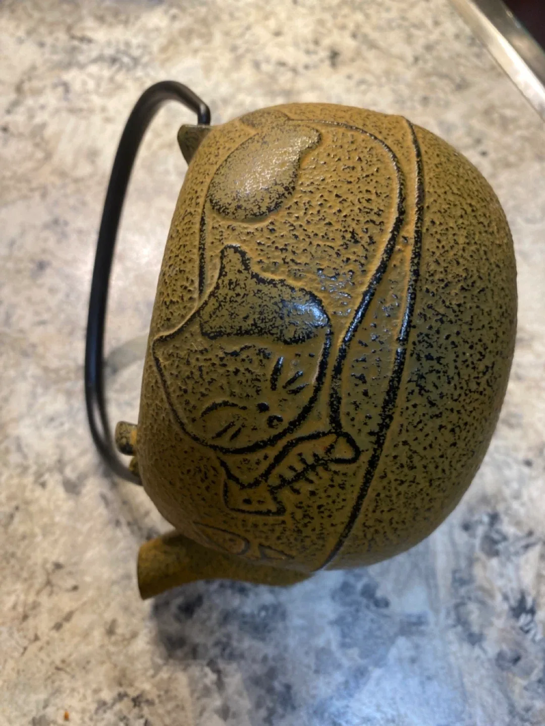 Cast Iron Teapot with Infuser image indicator(4)