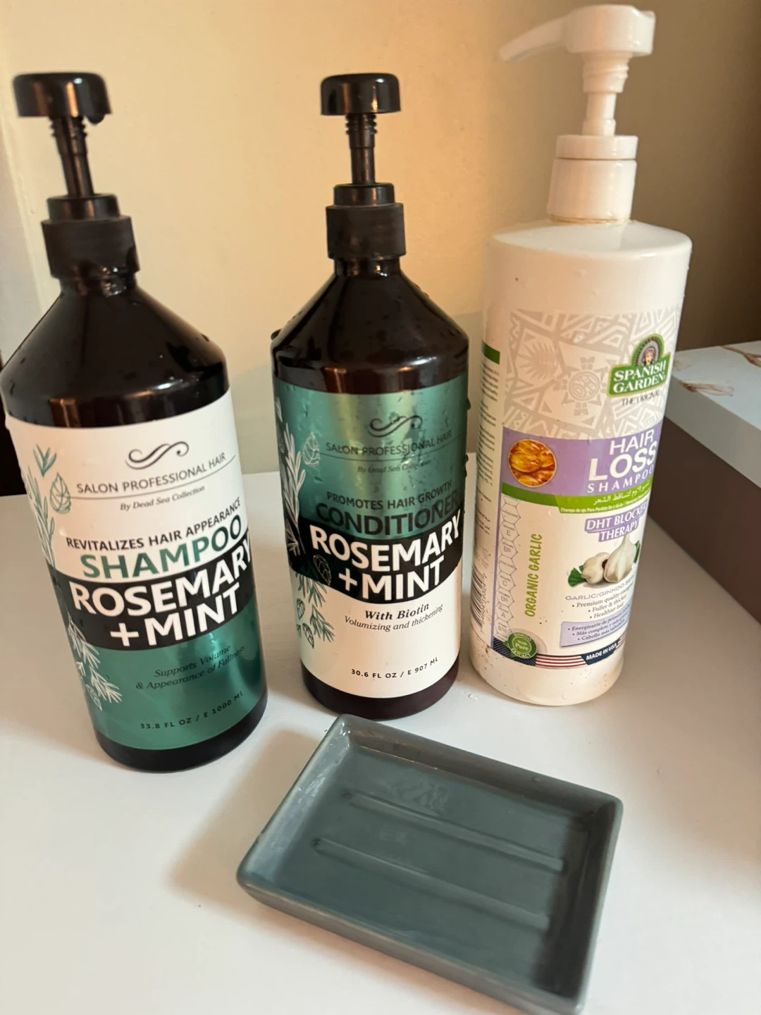 Salon Professional Hair Rosemary + Mint Shampoo & Conditioner