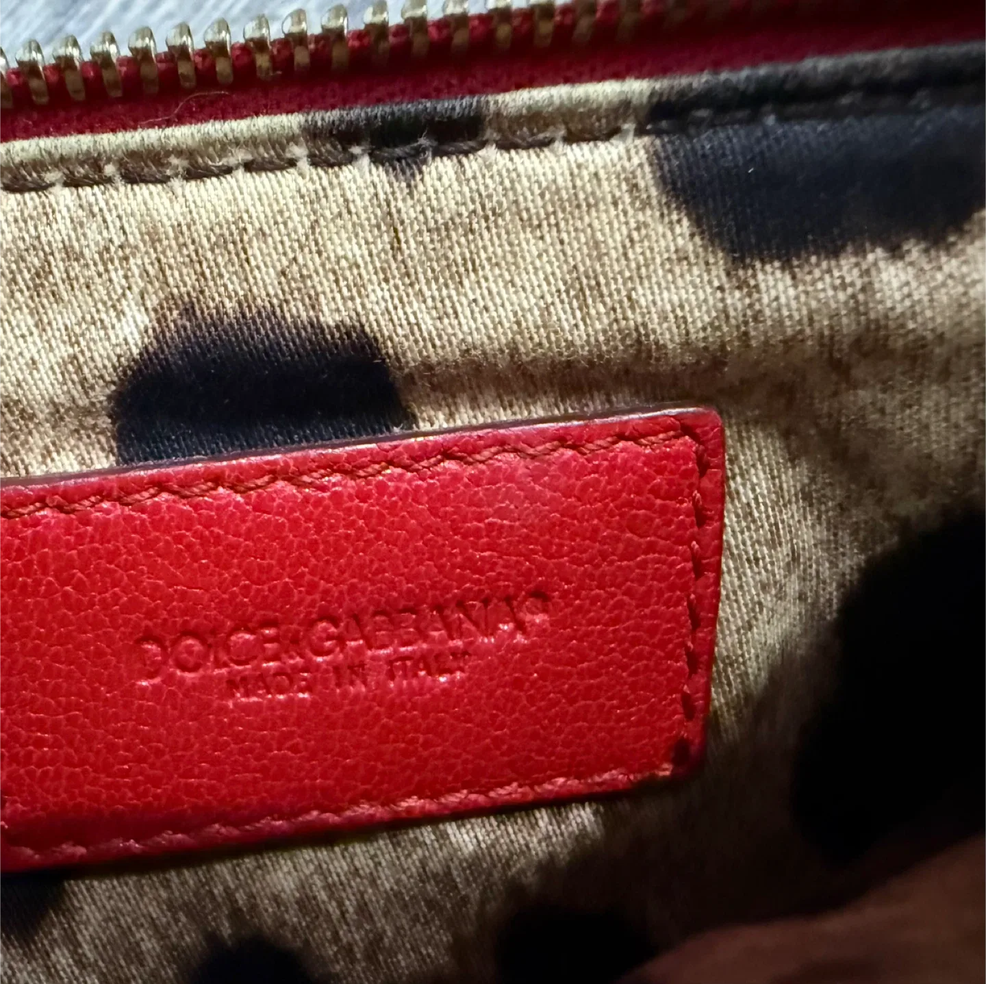 Dolce & Gabbana Pink Leather Mini Chain Bag image indicator(5)