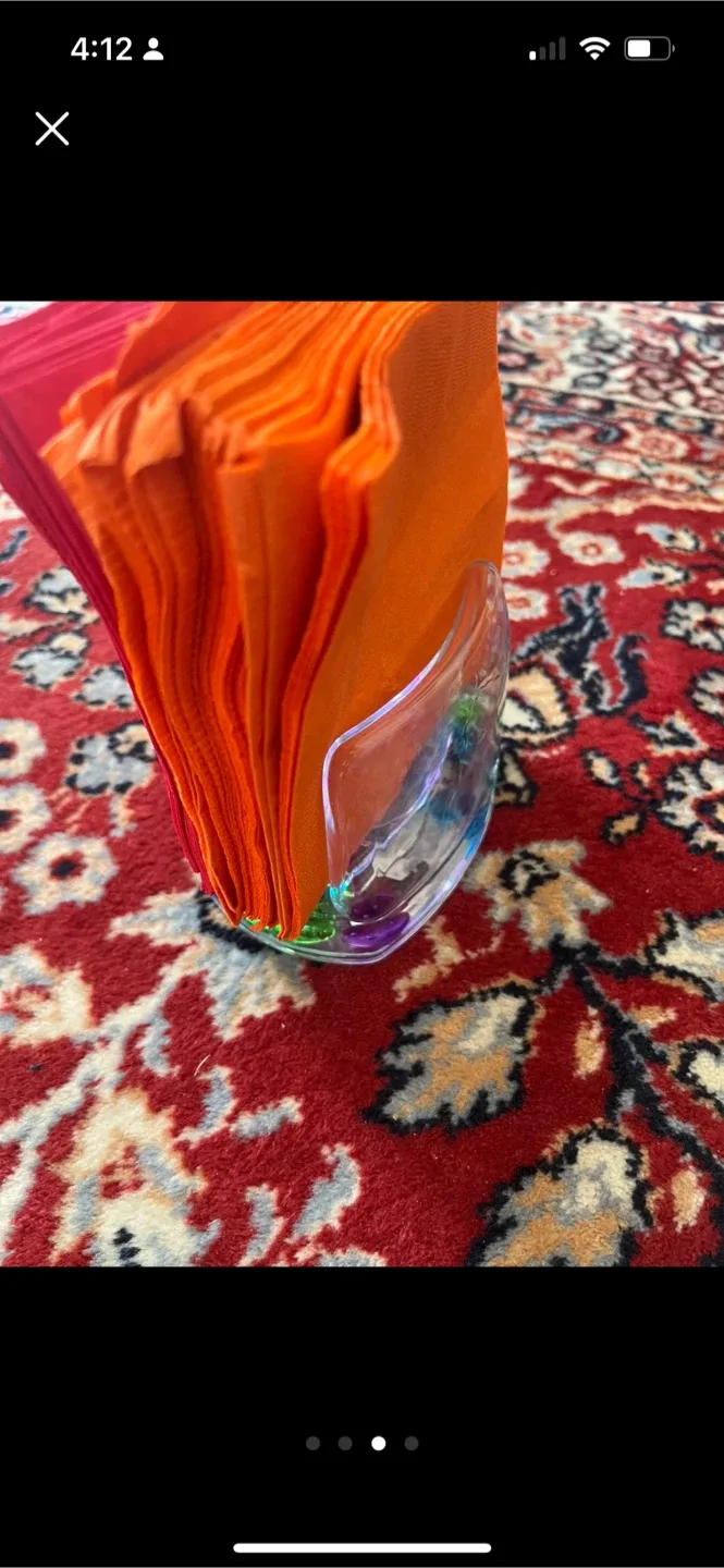 Transparent Napkin Holder image indicator(3)