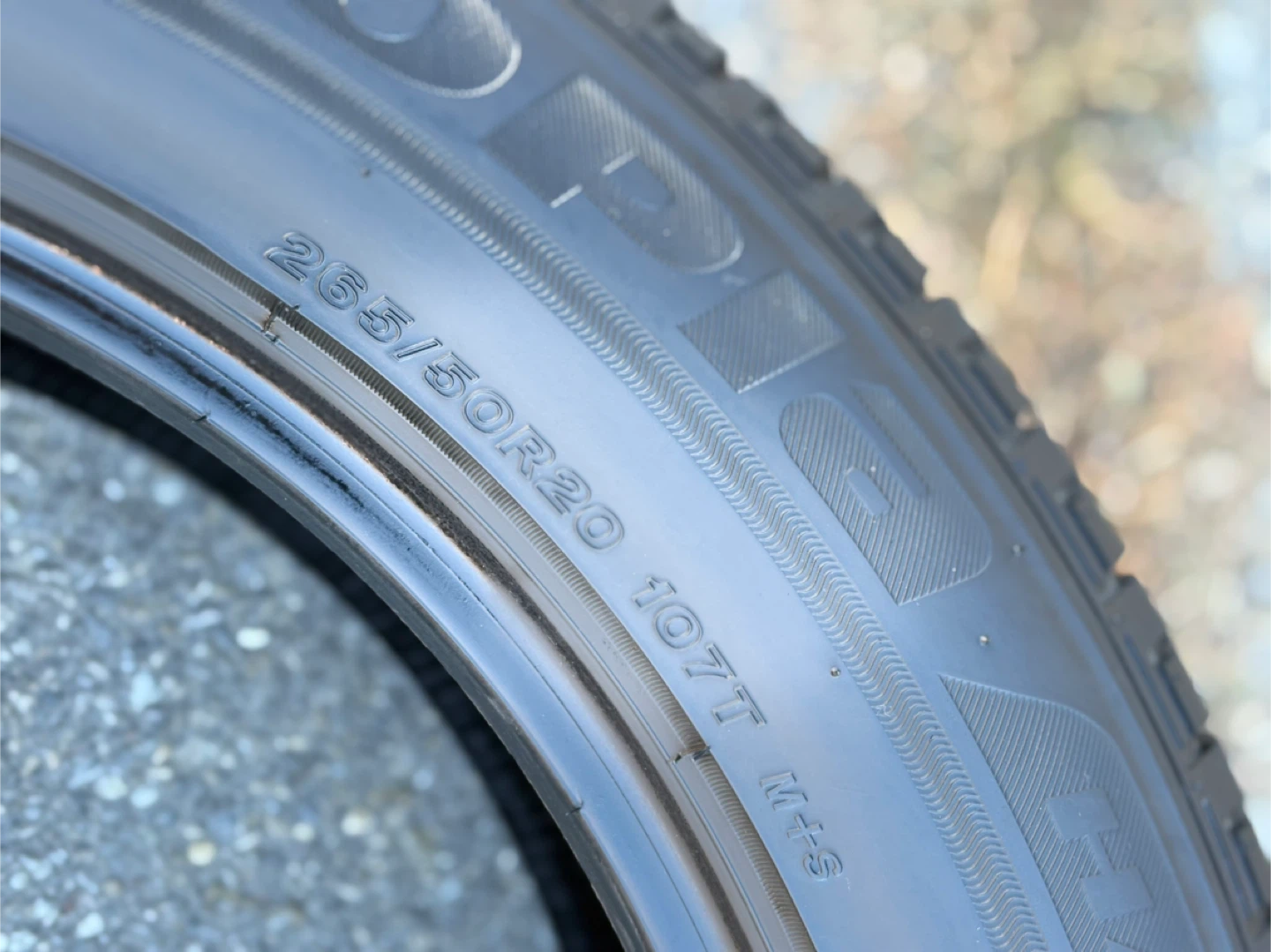 Bridgestone Ecopia 265/50R20 Tire - photo 4
