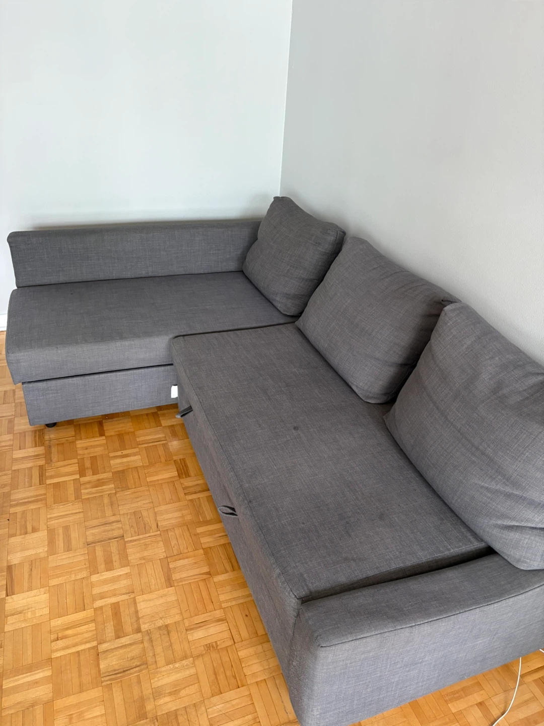 Ikea Friheten Sleeper Sectional - Grey
