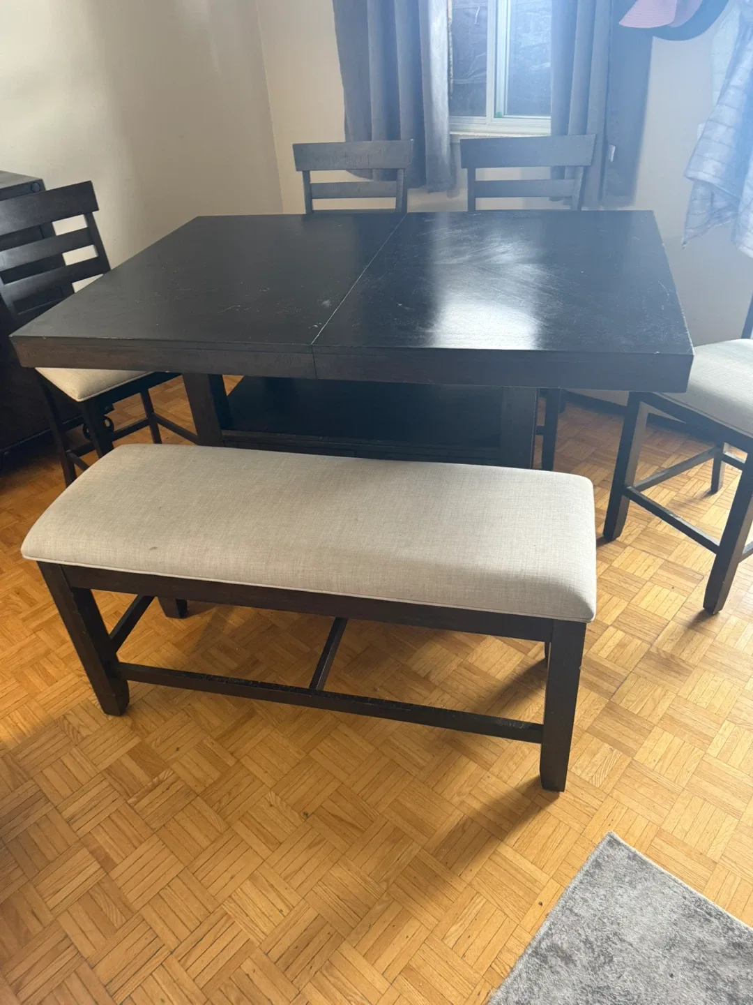 Dining Table Set with Bench image indicator(2)