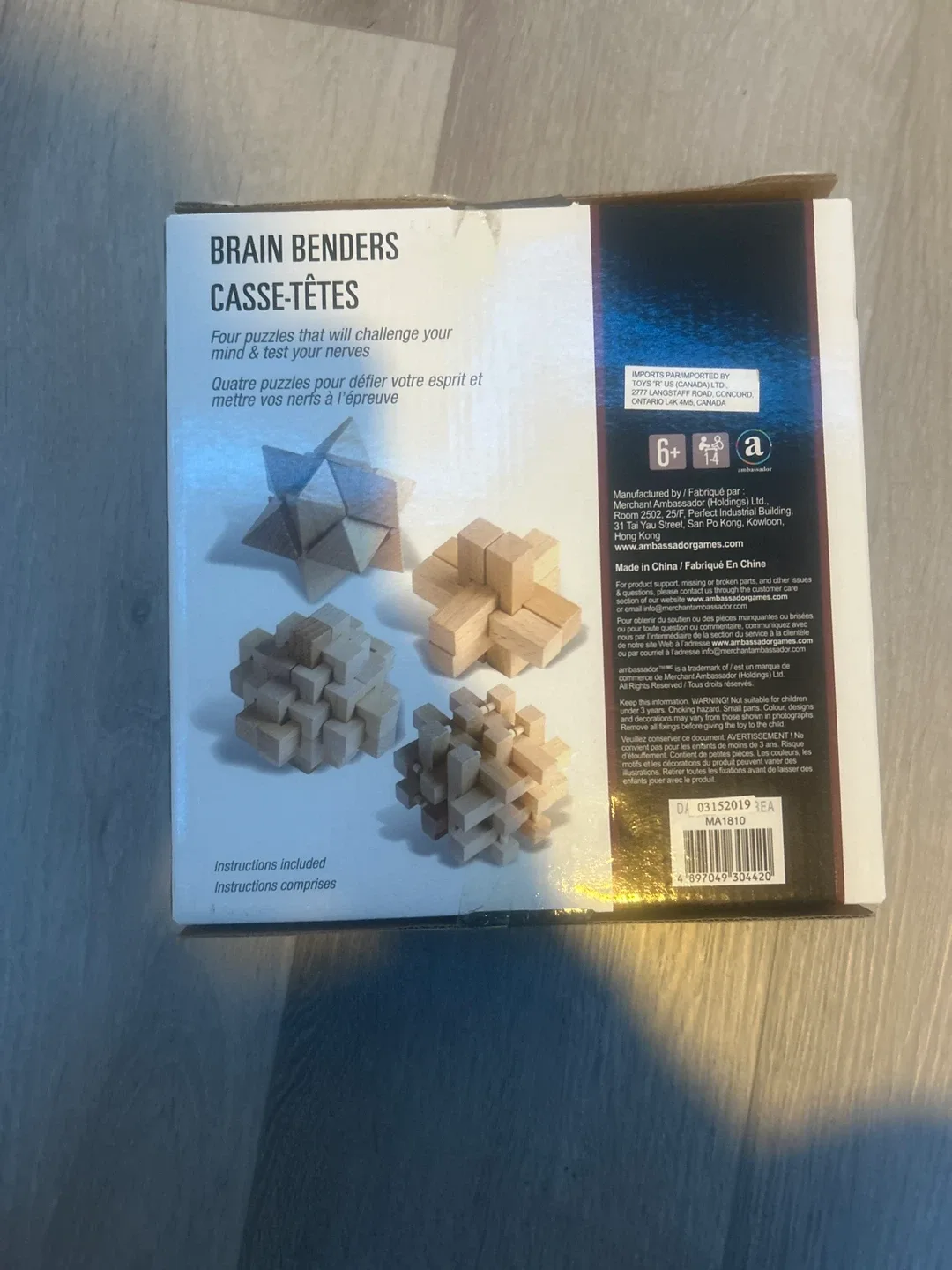 Brain Benders Casse-Têtes Puzzle Set image indicator(2)