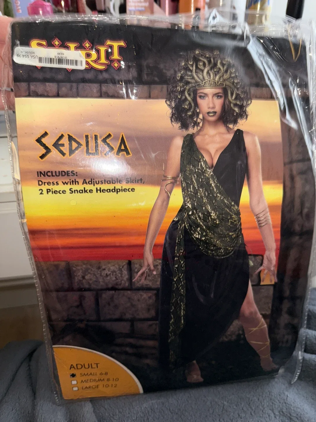 Spirit Halloween Medusa Costume, Adult Small thumbnail