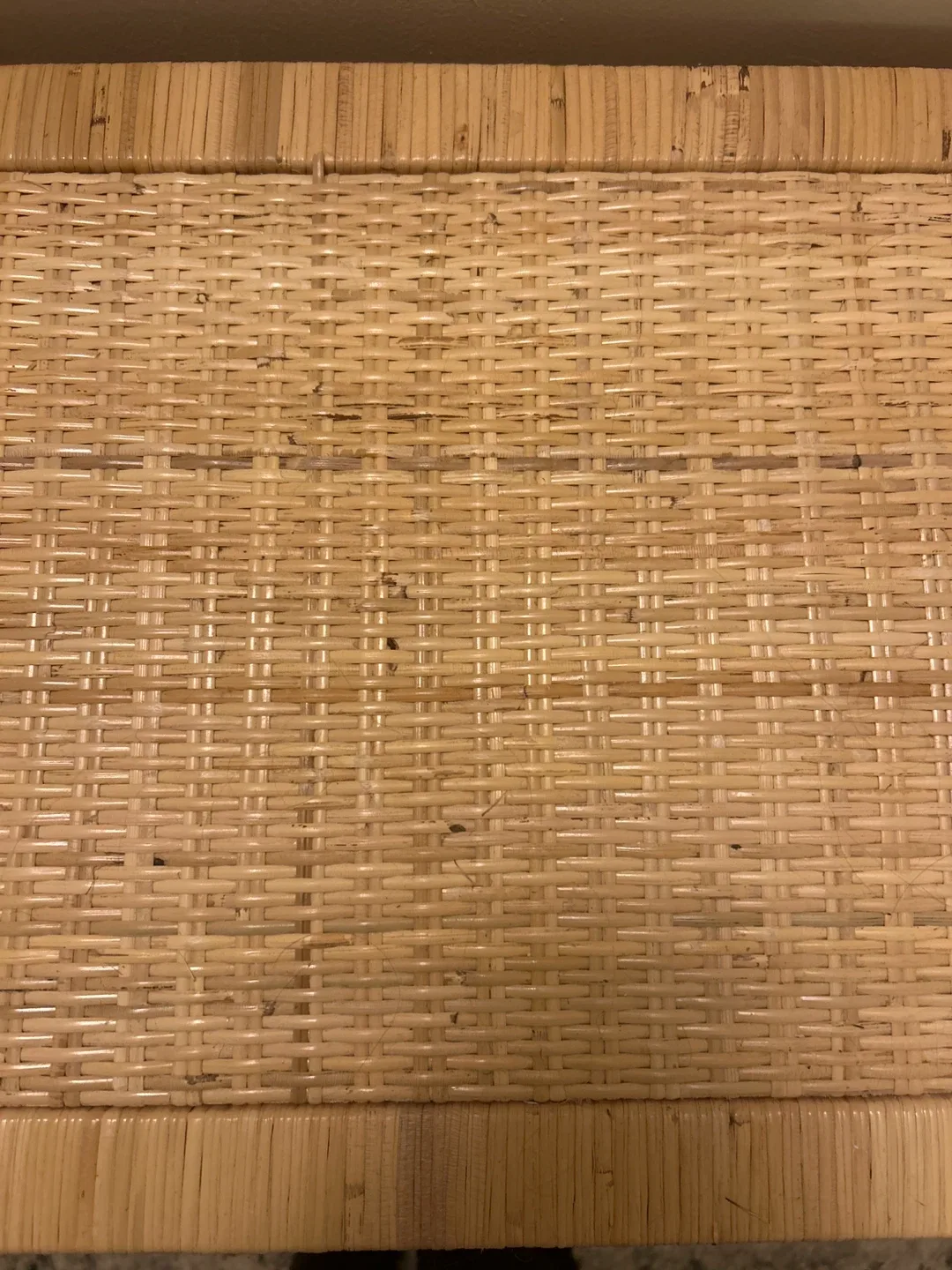 Rattan and Wood Console Table image indicator(3)