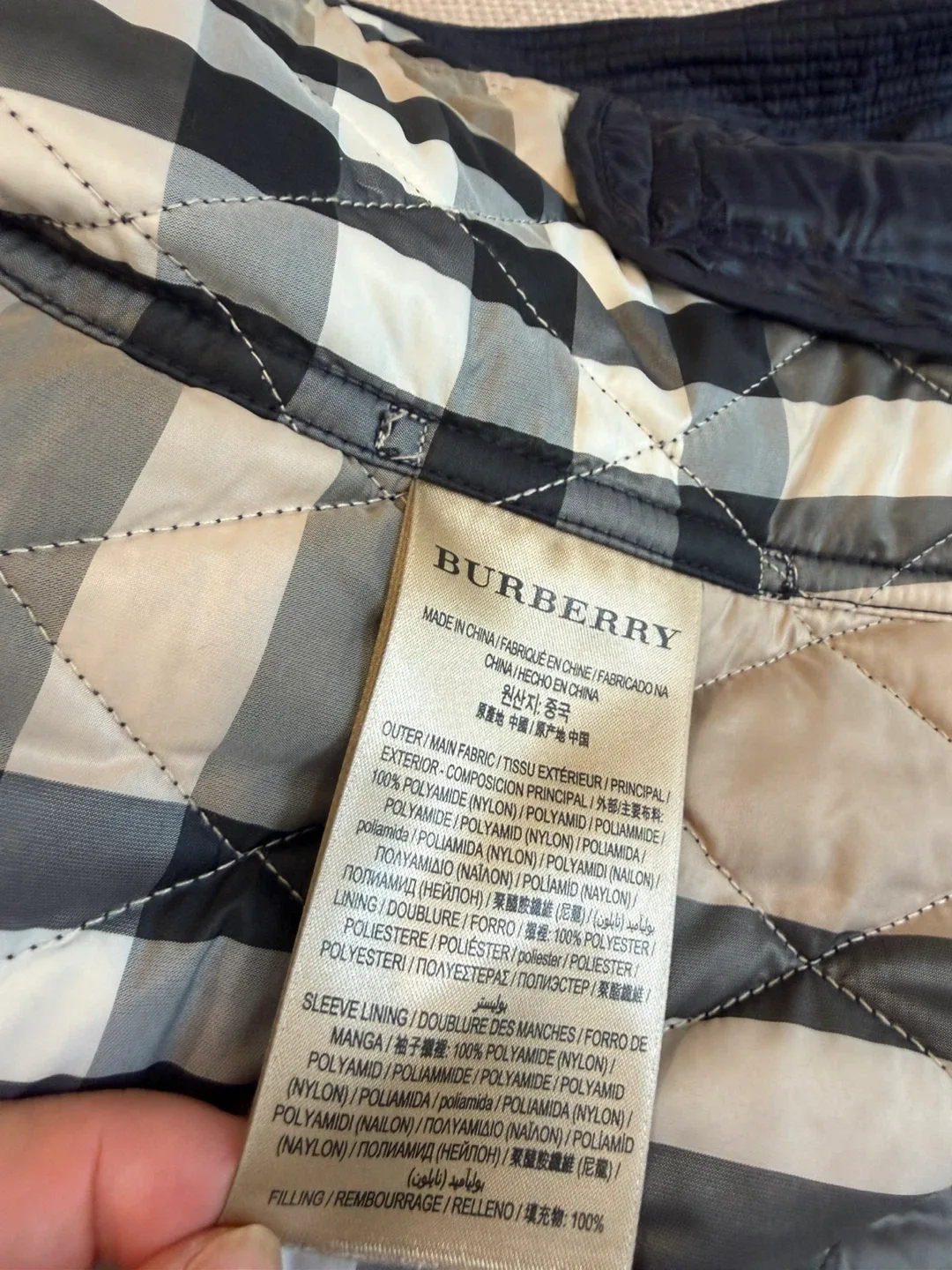 Burberry Quilted Jacket image indicator(4)