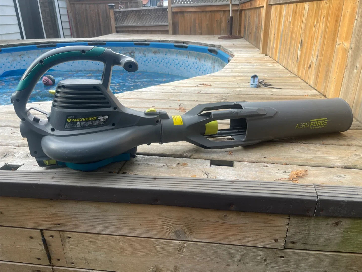 Yardworks Aero Force Leaf Blower image indicator(2)