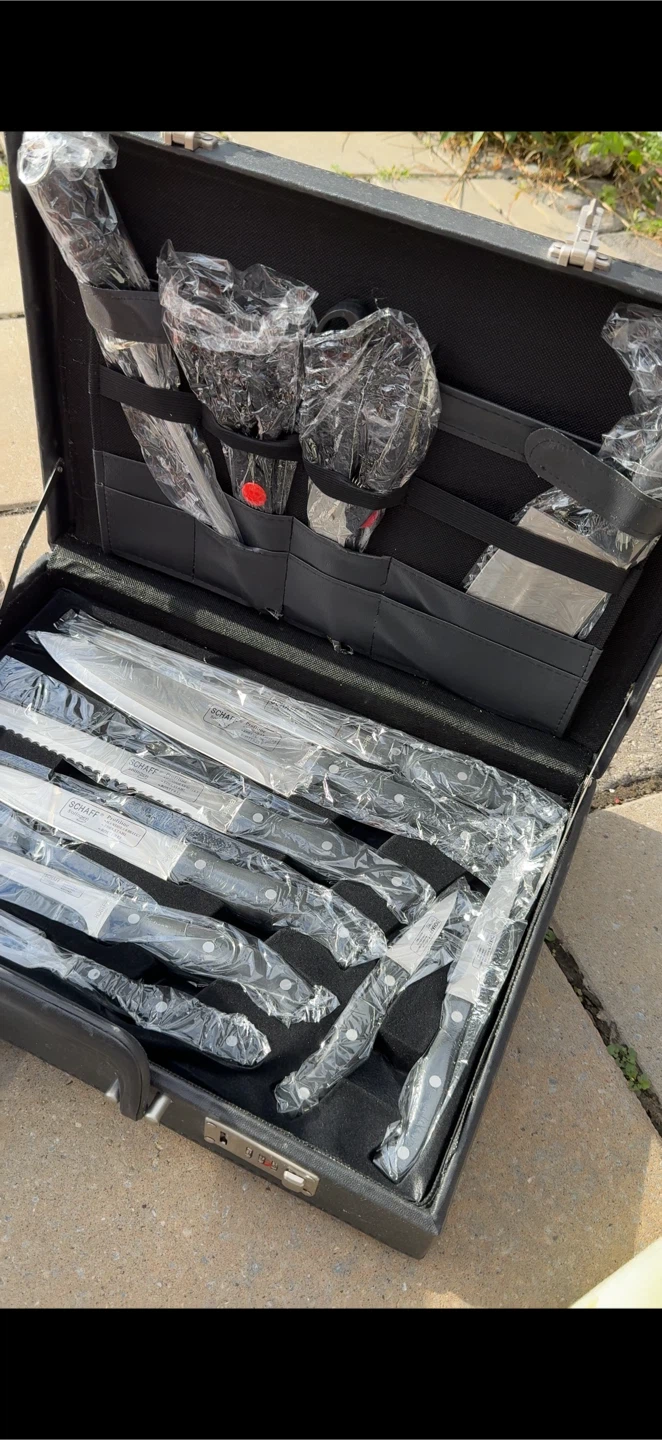 New SCHAFF Professional Knife Set in Case