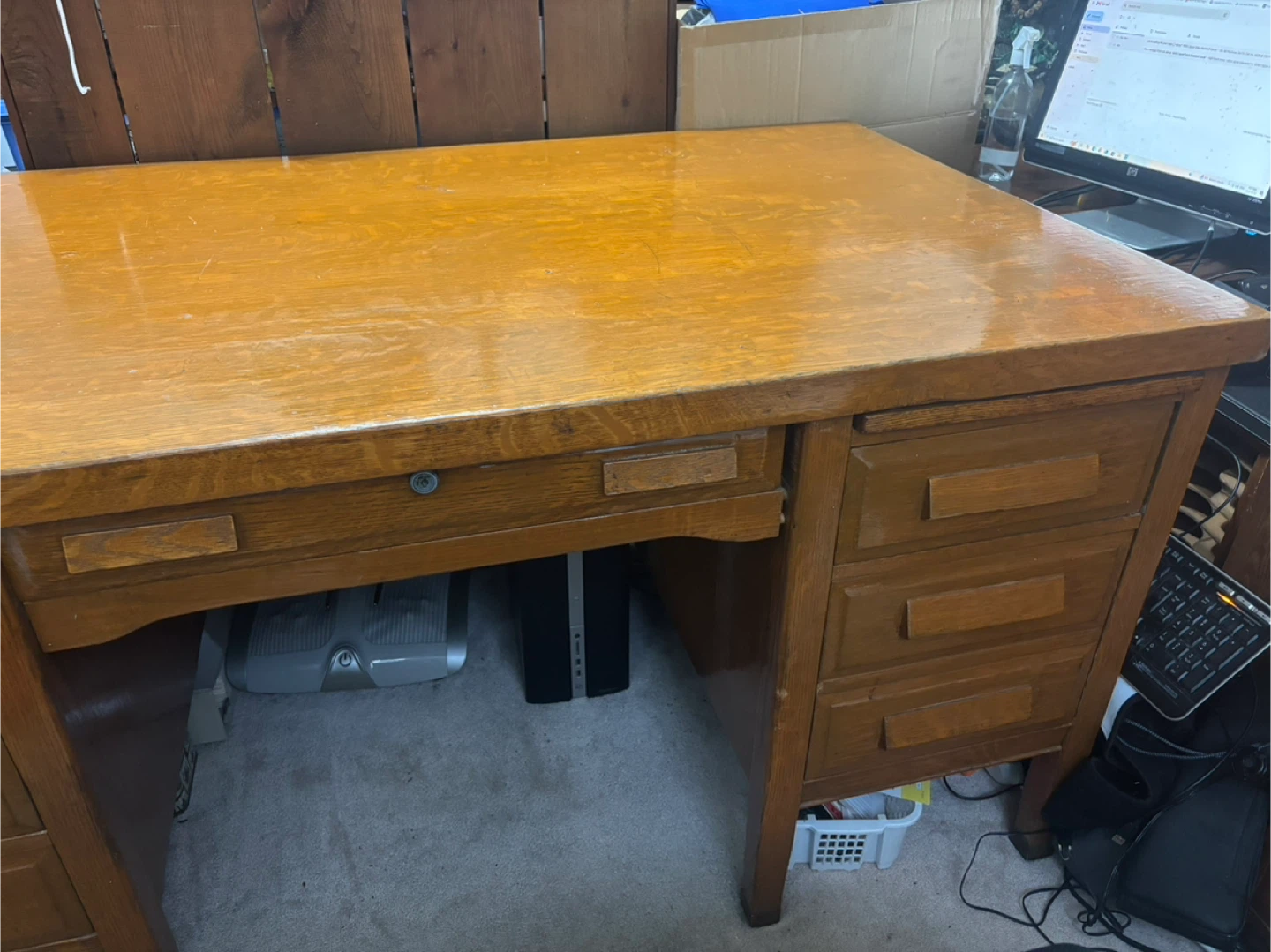Vintage Wooden Desk