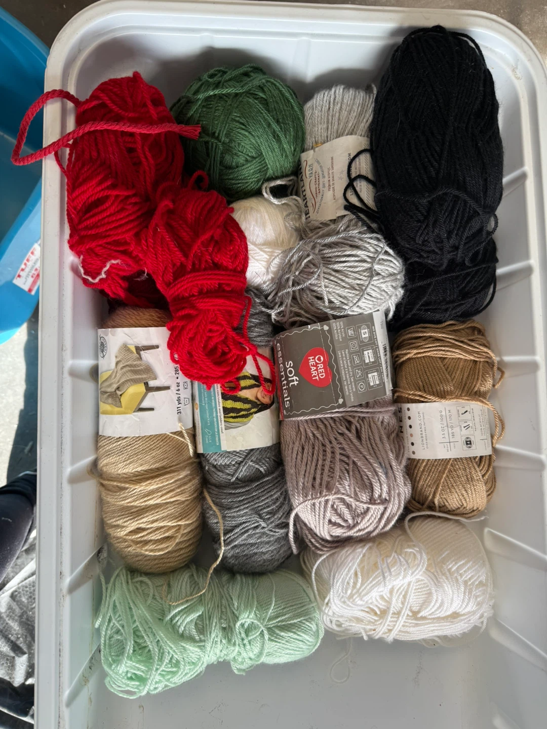 Craft supplies lot