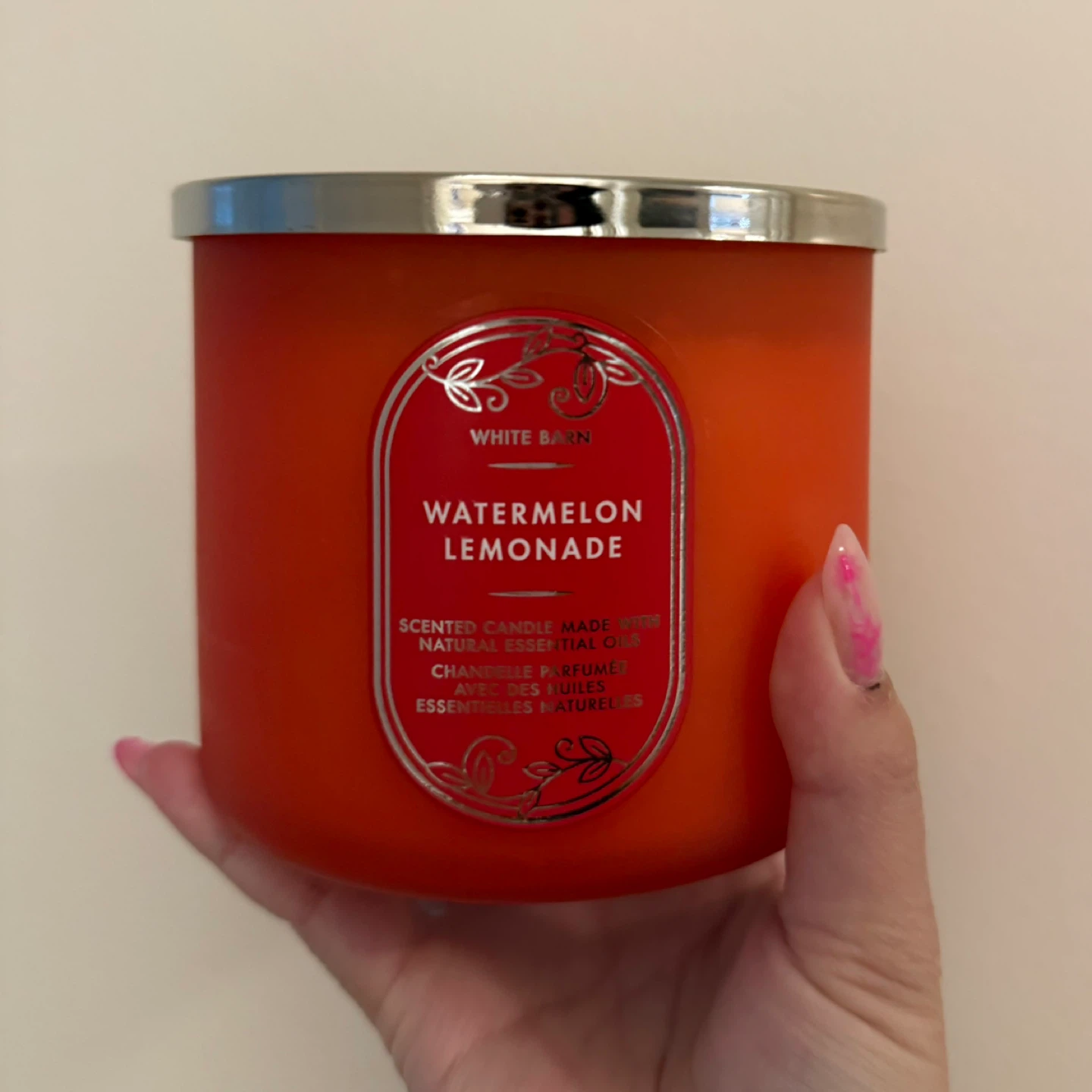 White Barn Watermelon Lemonade Bath & Body Works Candle
