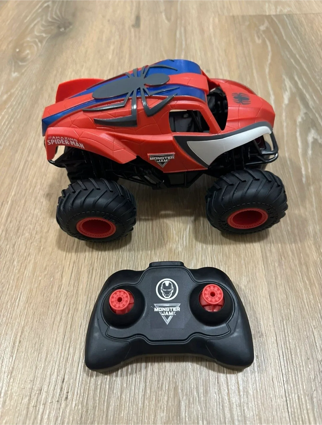 Spider-Man Monster Jam RC Remote Control Monster Truck thumbnail