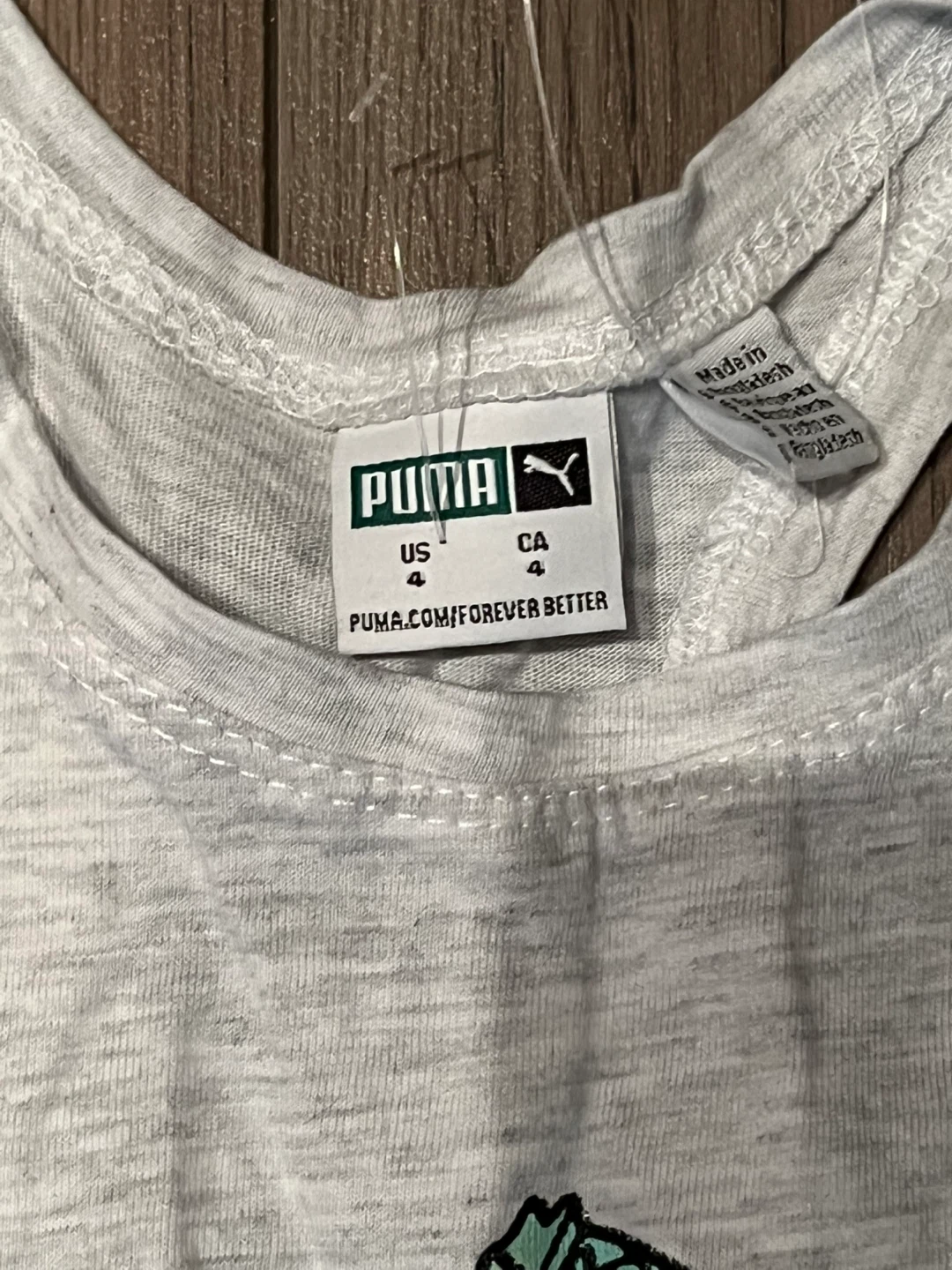 Puma Tank Top & Shorts Set - Size 4 - photo 4