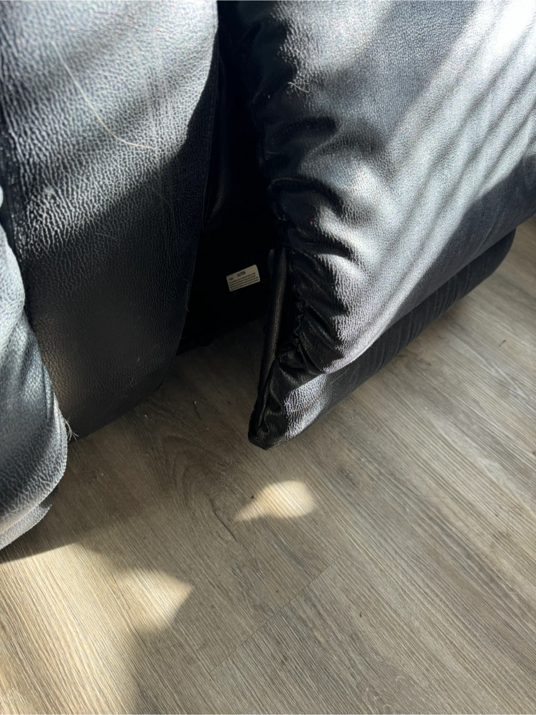 Powered- Black Leather Reclining Seats - photo 5