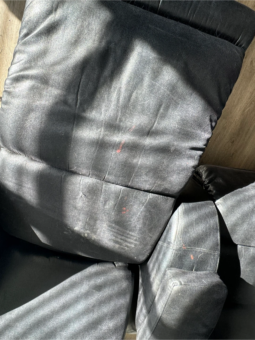 Powered- Black Leather Reclining Seats - photo 3