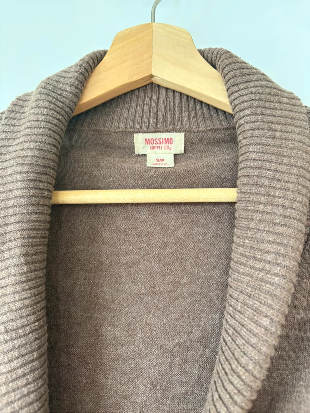 Mossimo Supply Co. Brown Cardigan - Size S/P image indicator(2)