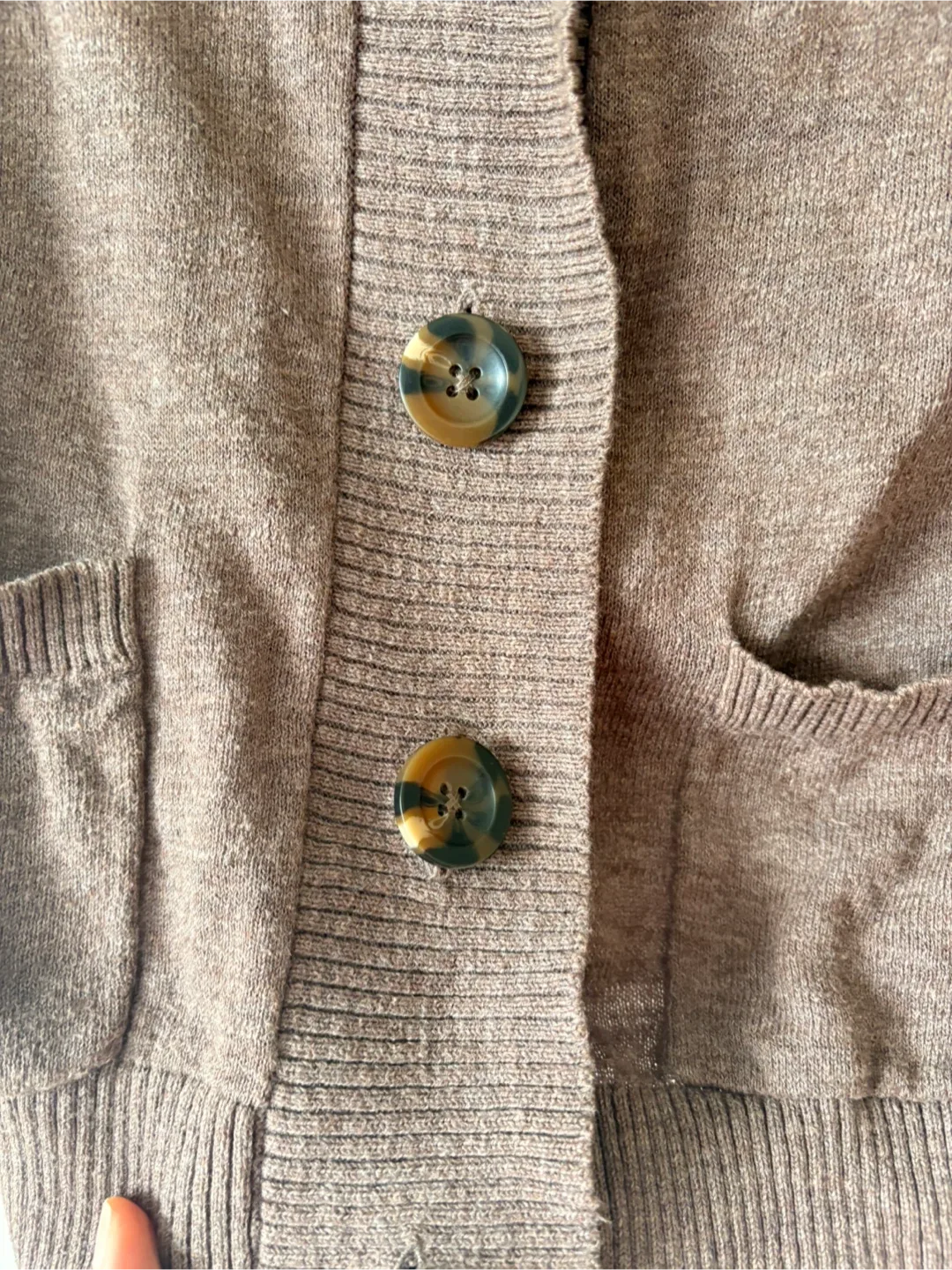 Mossimo Supply Co. Brown Cardigan - Size S/P thumbnail