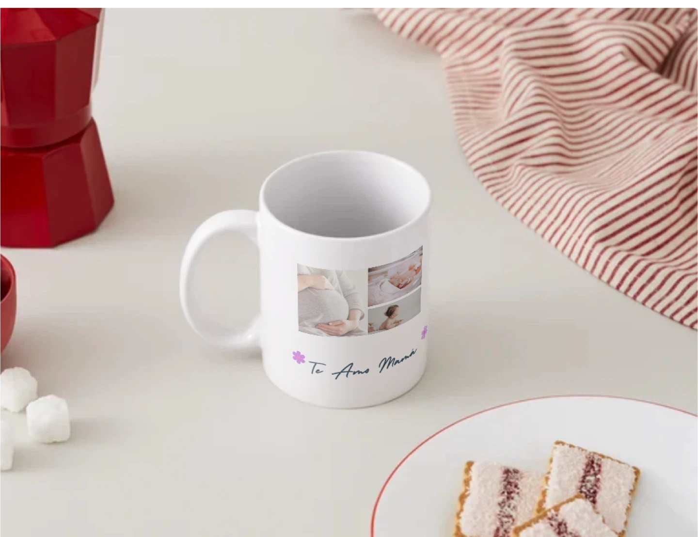 Custom Photo Mug - Te Amo Mama