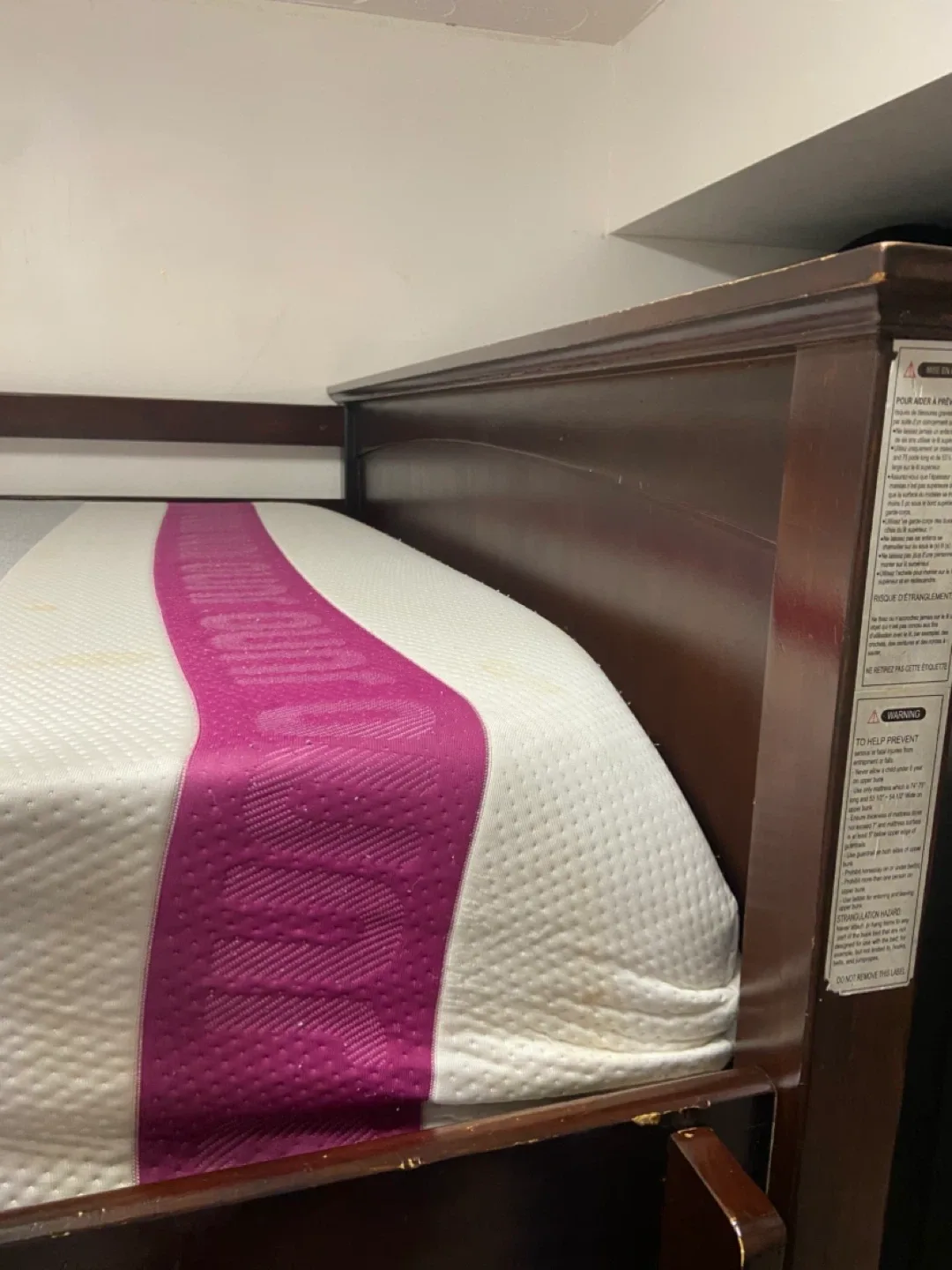 Dark Brown Wooden Bunk Bed Frame image indicator(5)