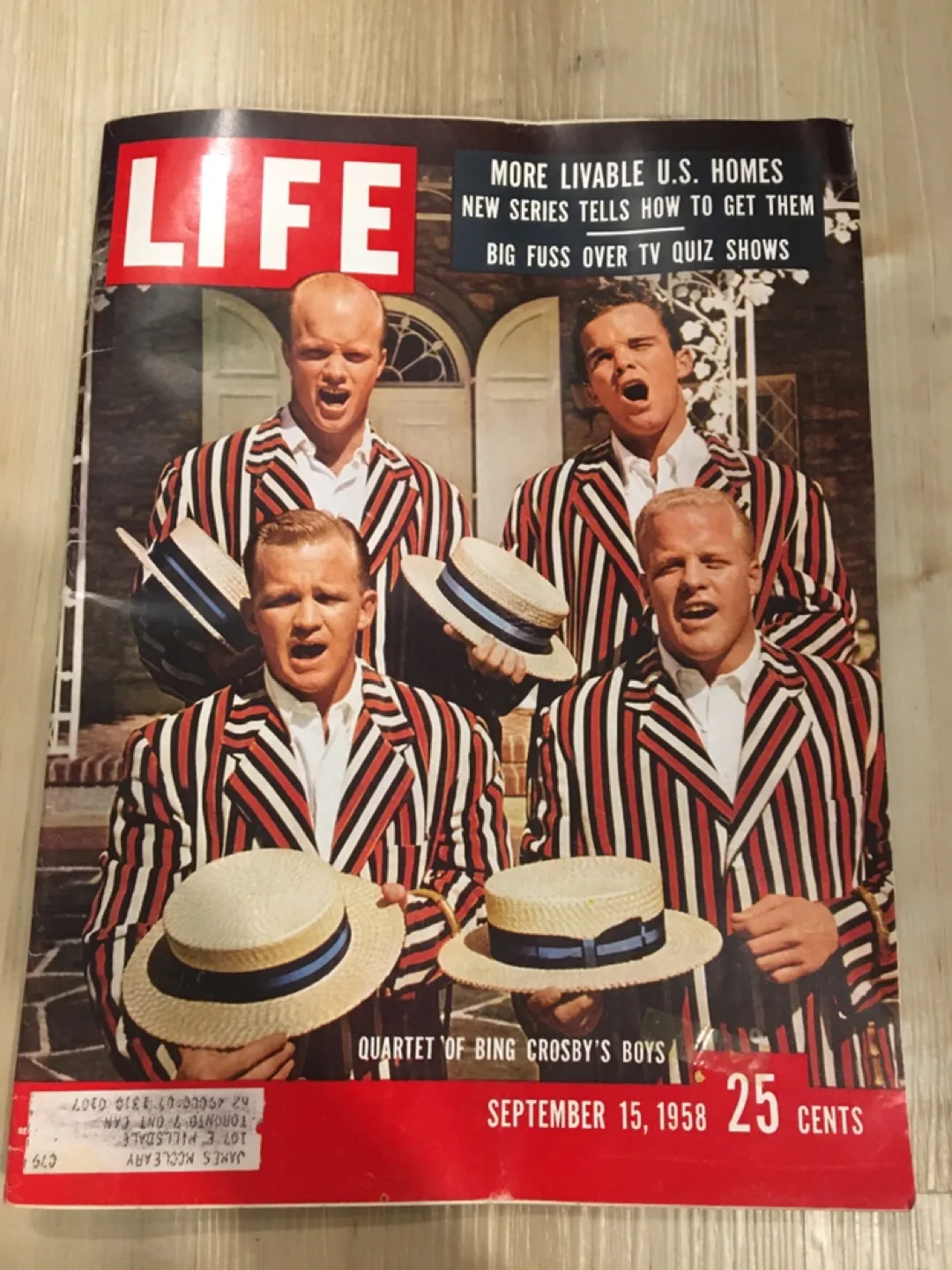 LIFE Magazine September 15, 1958 thumbnail