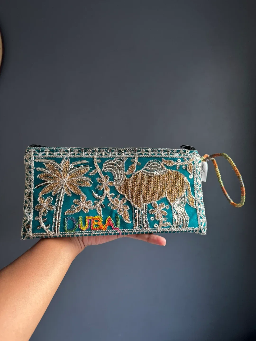 Embroidered Dubai Clutch Bag thumbnail