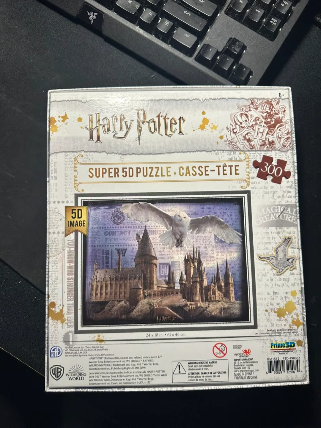 Harry Potter Super 5D 300-Piece Puzzle, 24x18 inches image indicator(3)