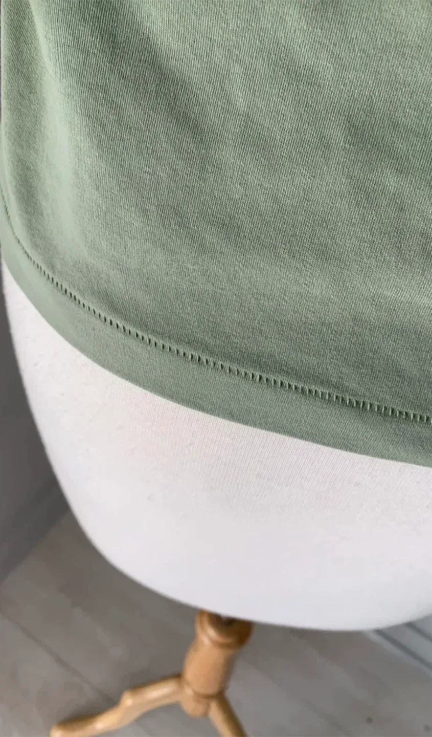 Uniqlo 100% cotton Green T-Shirt - women’s size S🥰！ image indicator(5)
