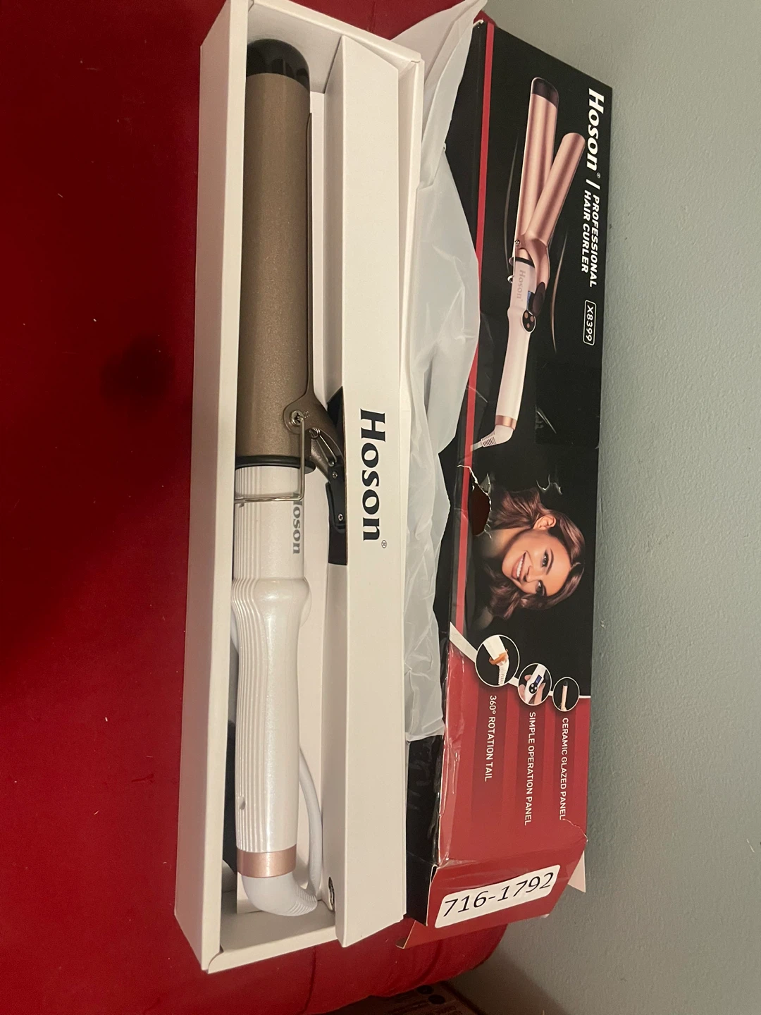 Hoson Professional Hair Curler X8399 - New in Box