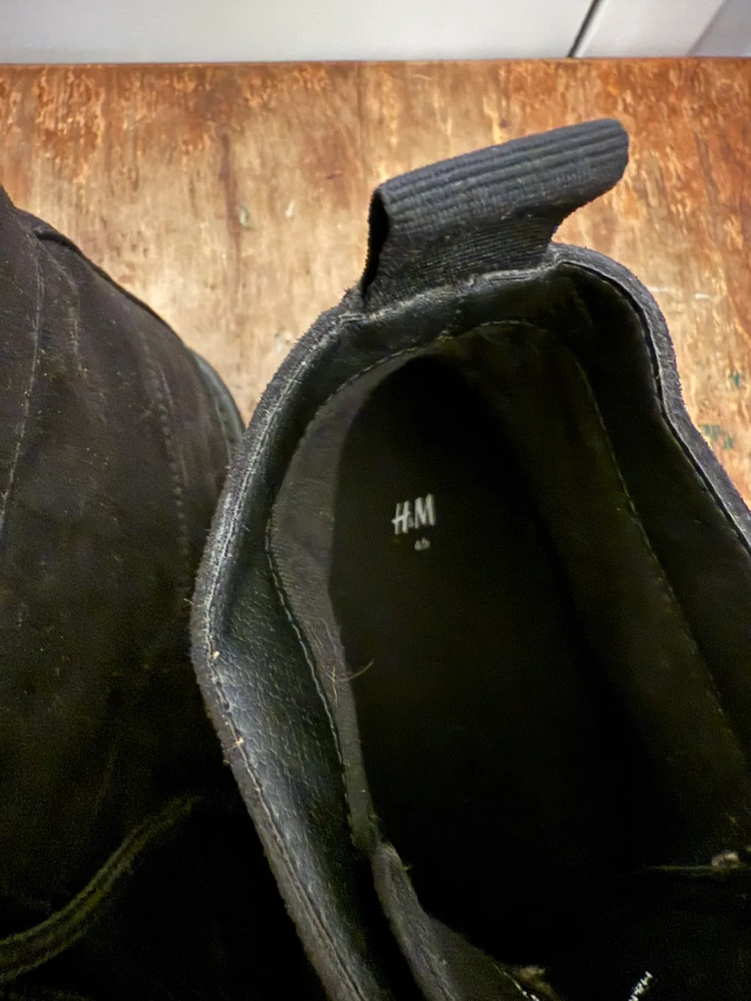 H&M Black Boots - US 11.5 image indicator(4)