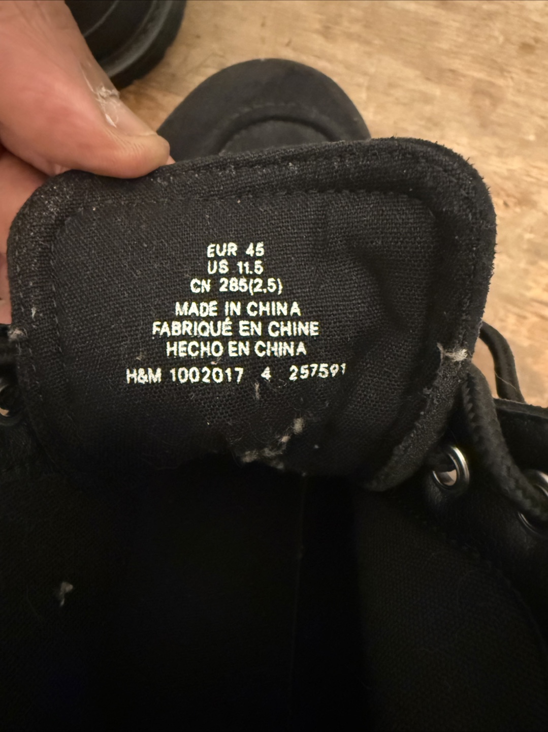 H&M Black Boots - US 11.5 - photo 5