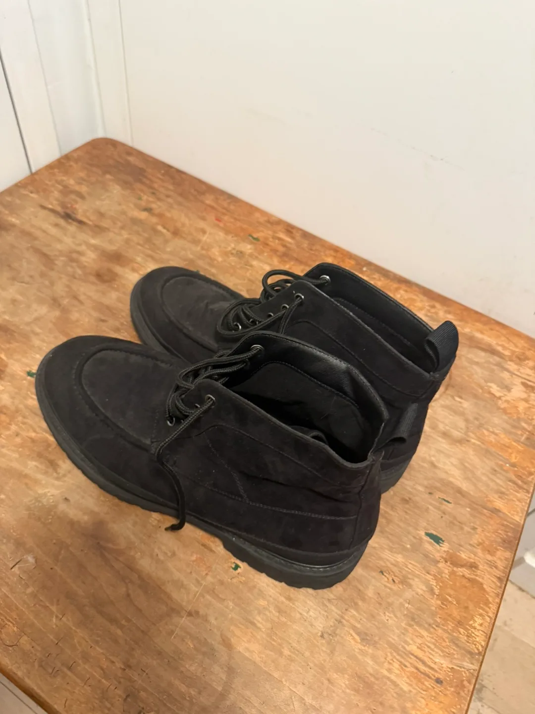 H&M Black Boots - US 11.5 image indicator(8)