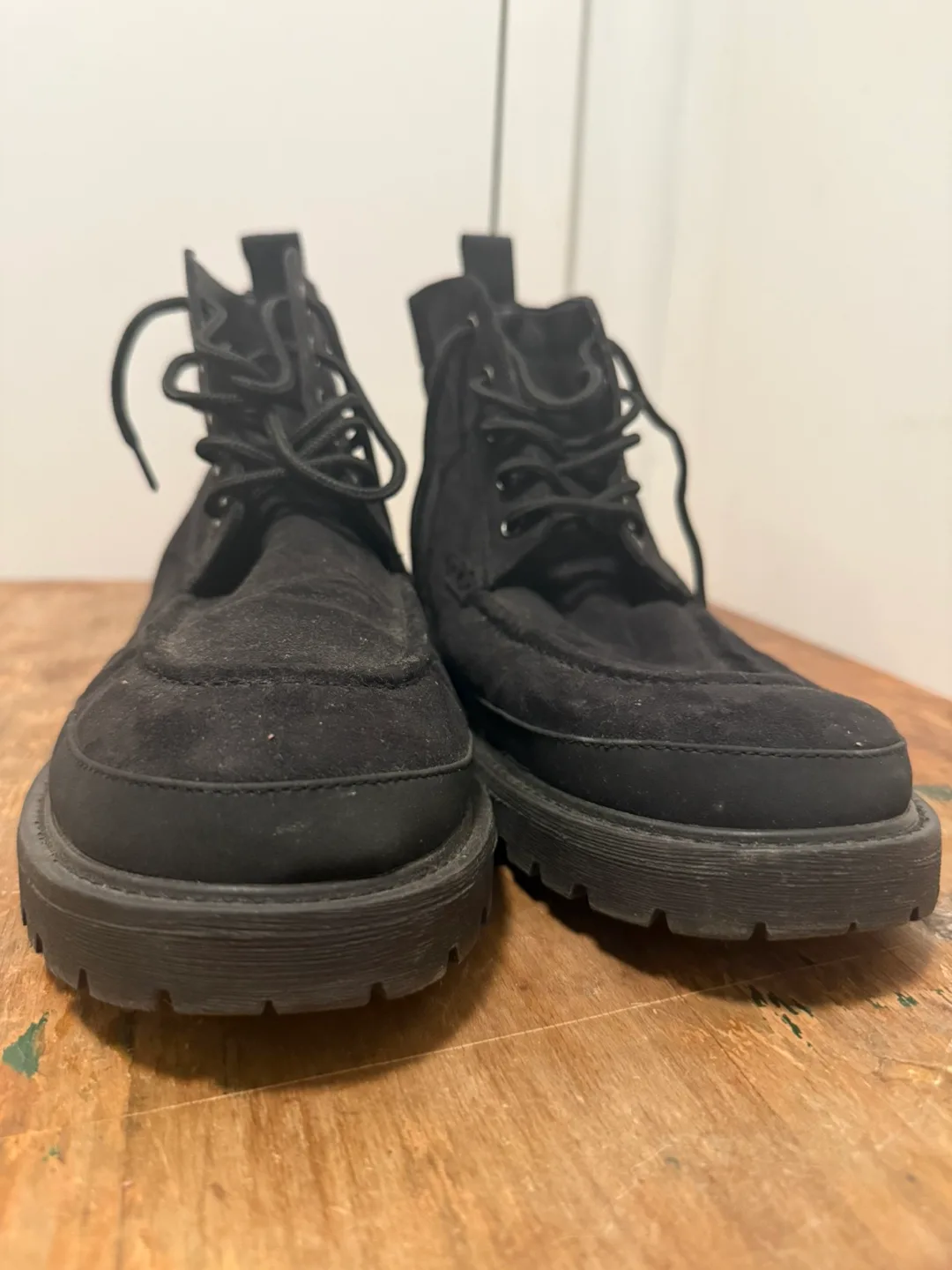 H&M Black Boots - US 11.5 image indicator(7)