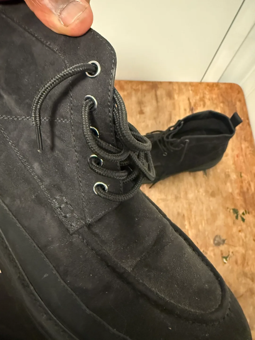 H&M Black Boots - US 11.5 image indicator(9)