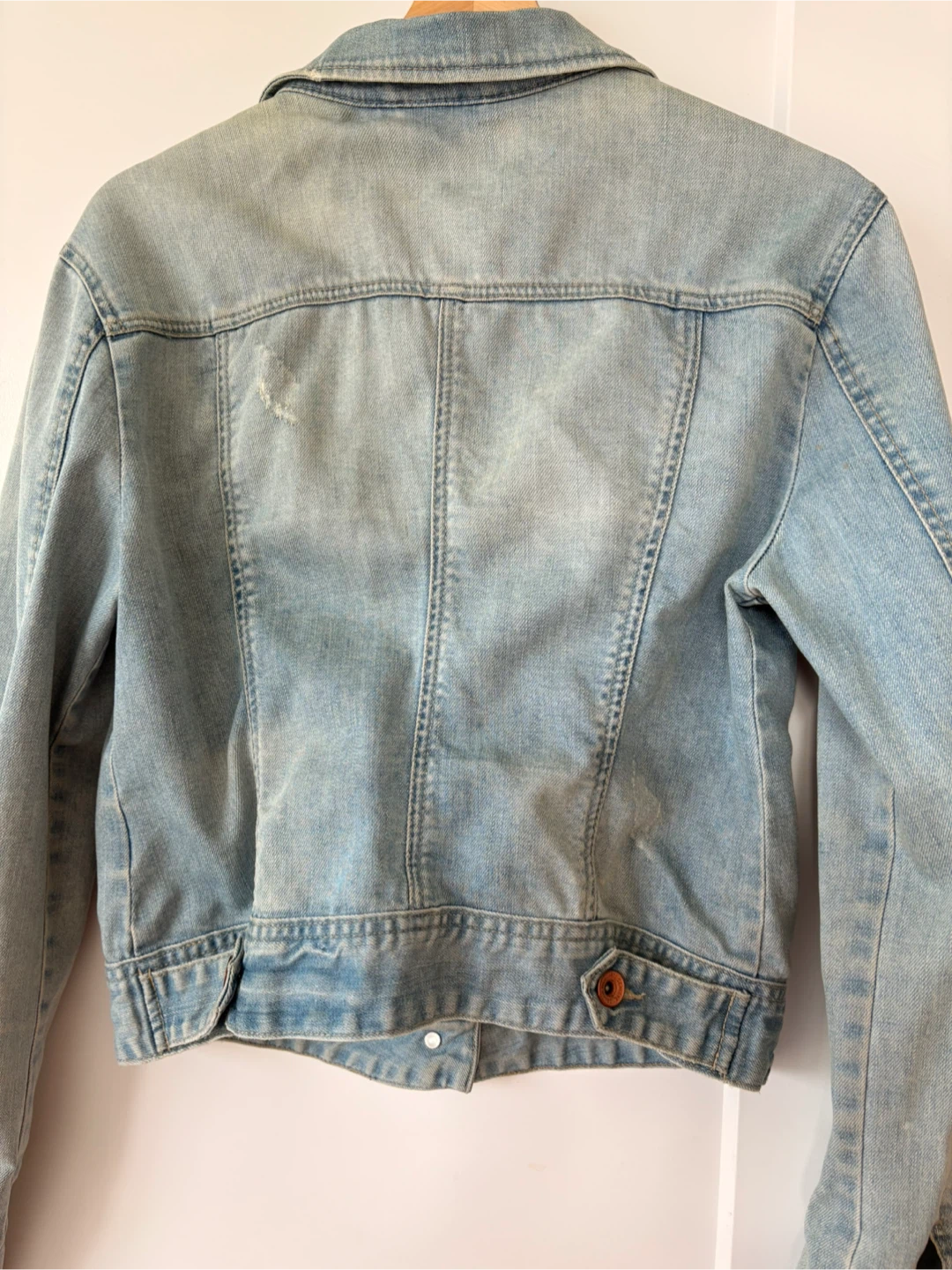 Light Wash Denim Jacket - photo 4