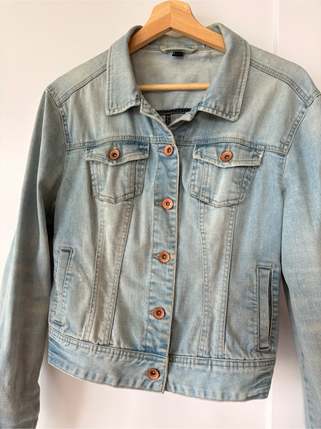 Light Wash Denim Jacket - photo 5
