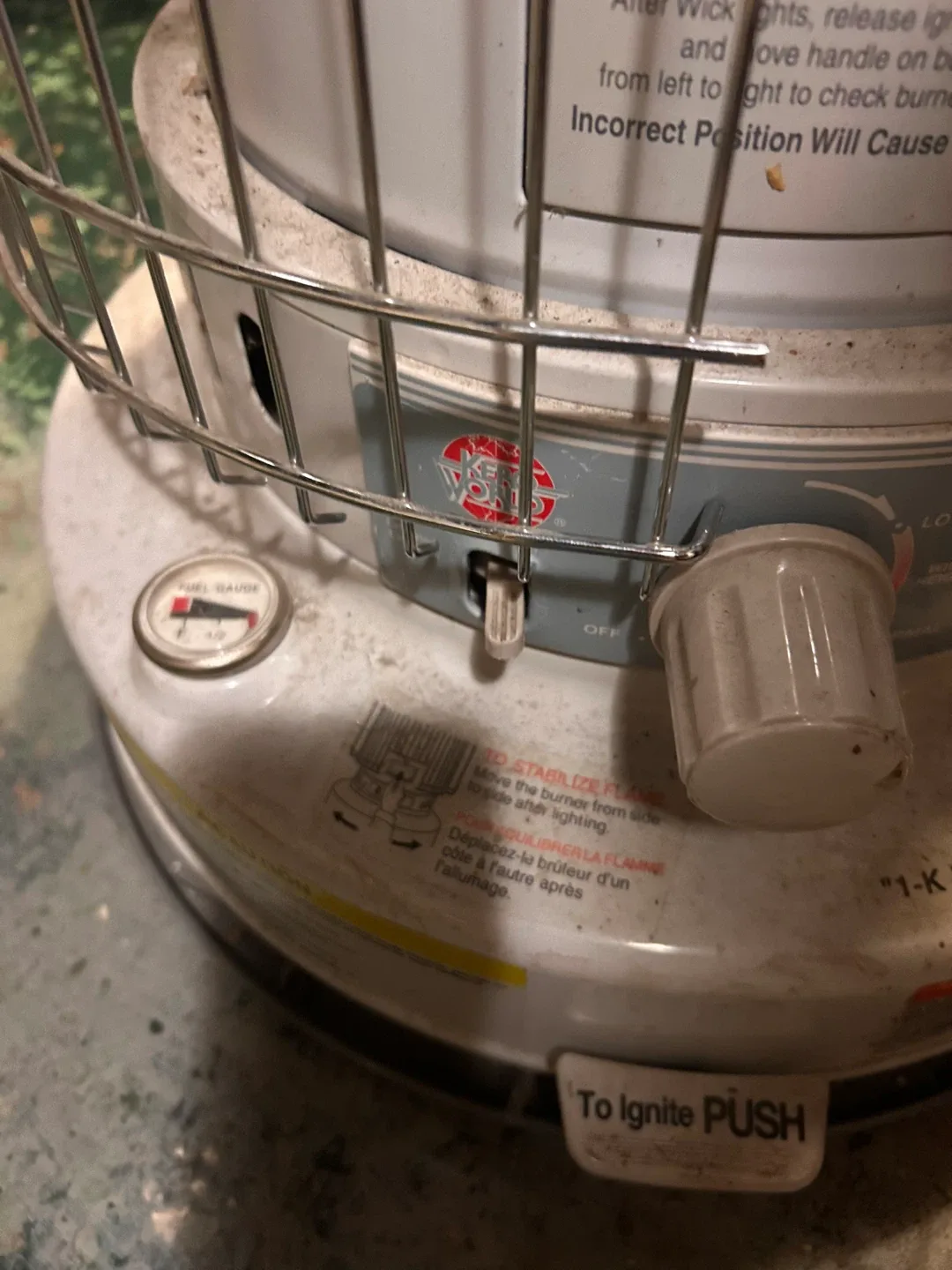 KeroHeat KC-2400 Kerosene Heater image indicator(5)